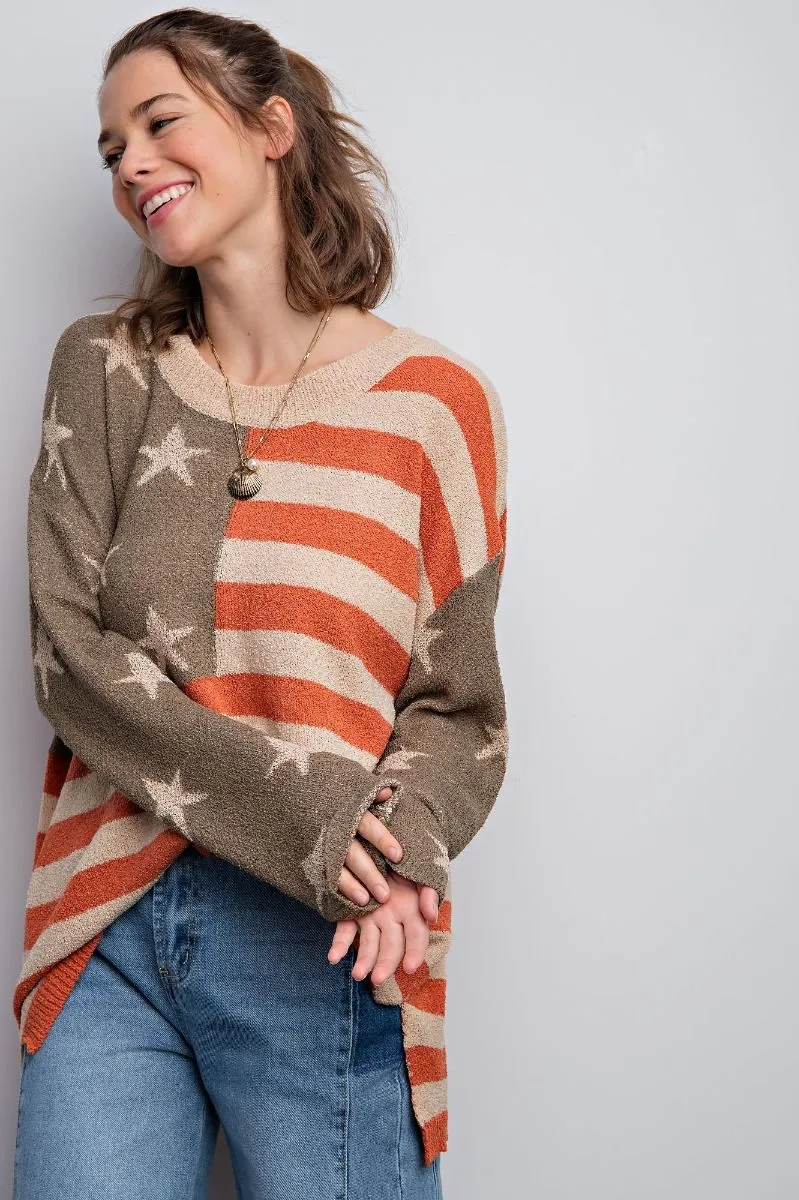 Rock The Stars   Stripes Sweater
