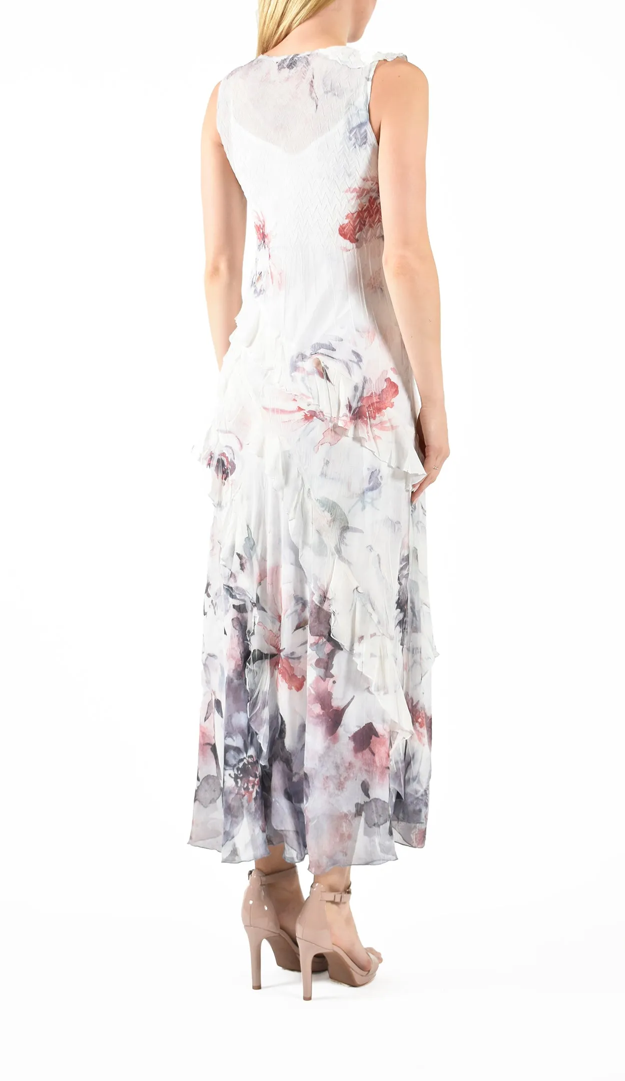 Ruffle Long Dress