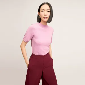 Shani Top - Cotton Silk Knit :: Taffy