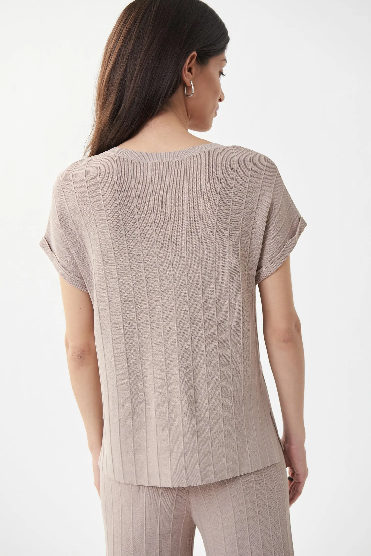 Short Sleeve Knit Top