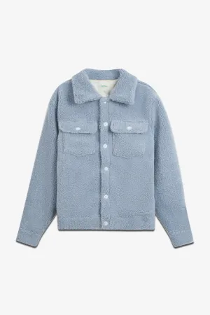 Sky Blue Teddy Jacket