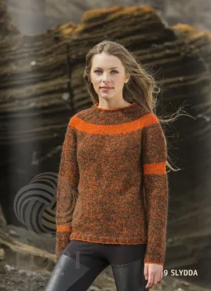 Slydda Women Wool Sweater Orange
