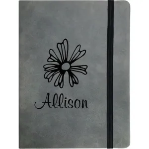 Small Faux Leather Notebook