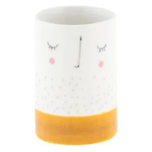 Small Mustard Expression Vase
