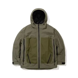 SPECIAL HOODED SEAM SEALING JACKET KHAKI