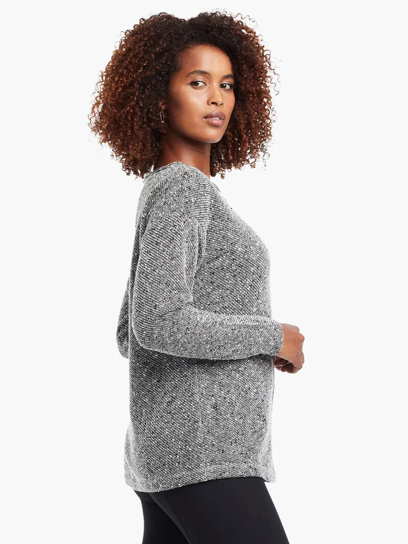 Speckled Horizon Top in Grey Mix