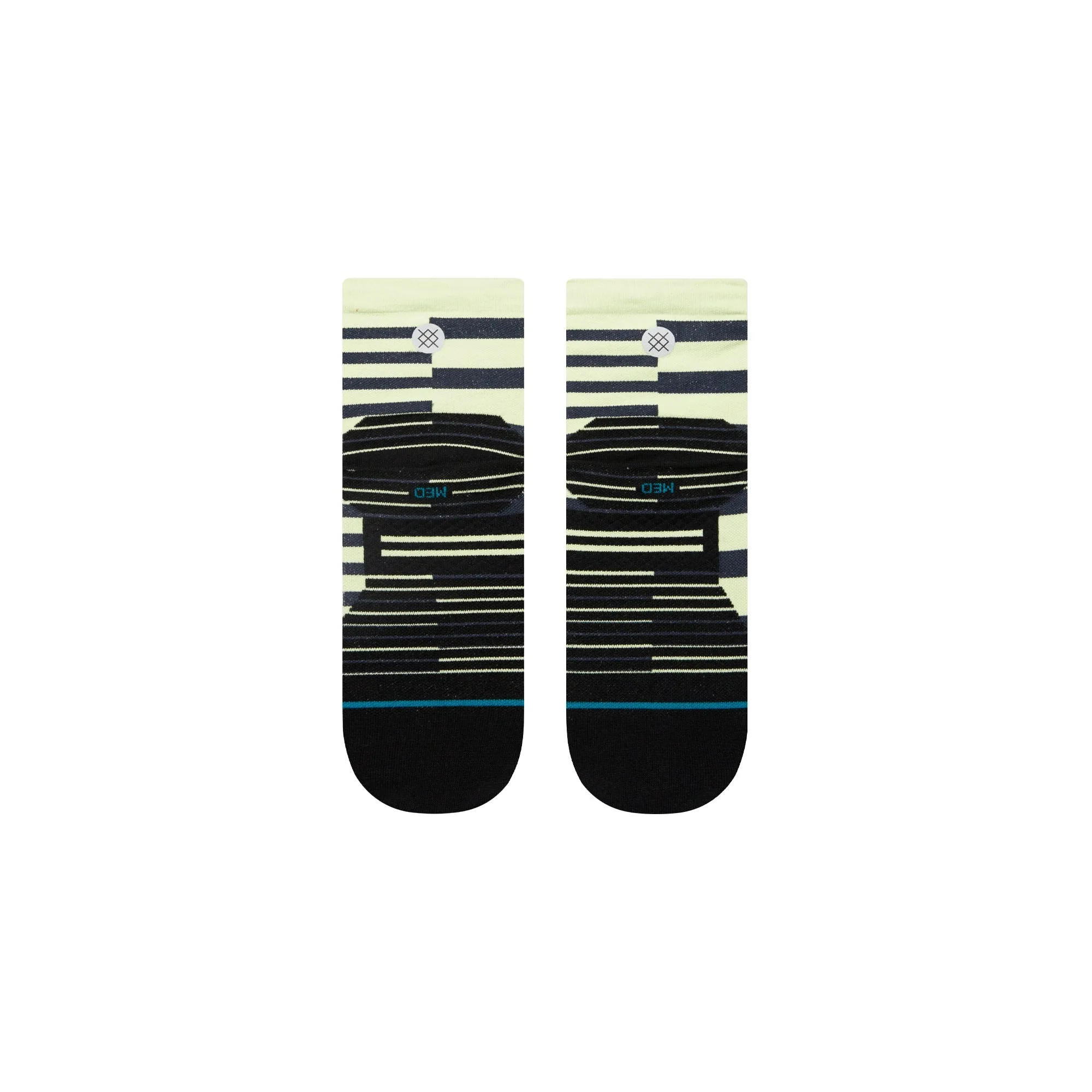 STAGGERED ULTRA LIGHT QUARTER SOCK
