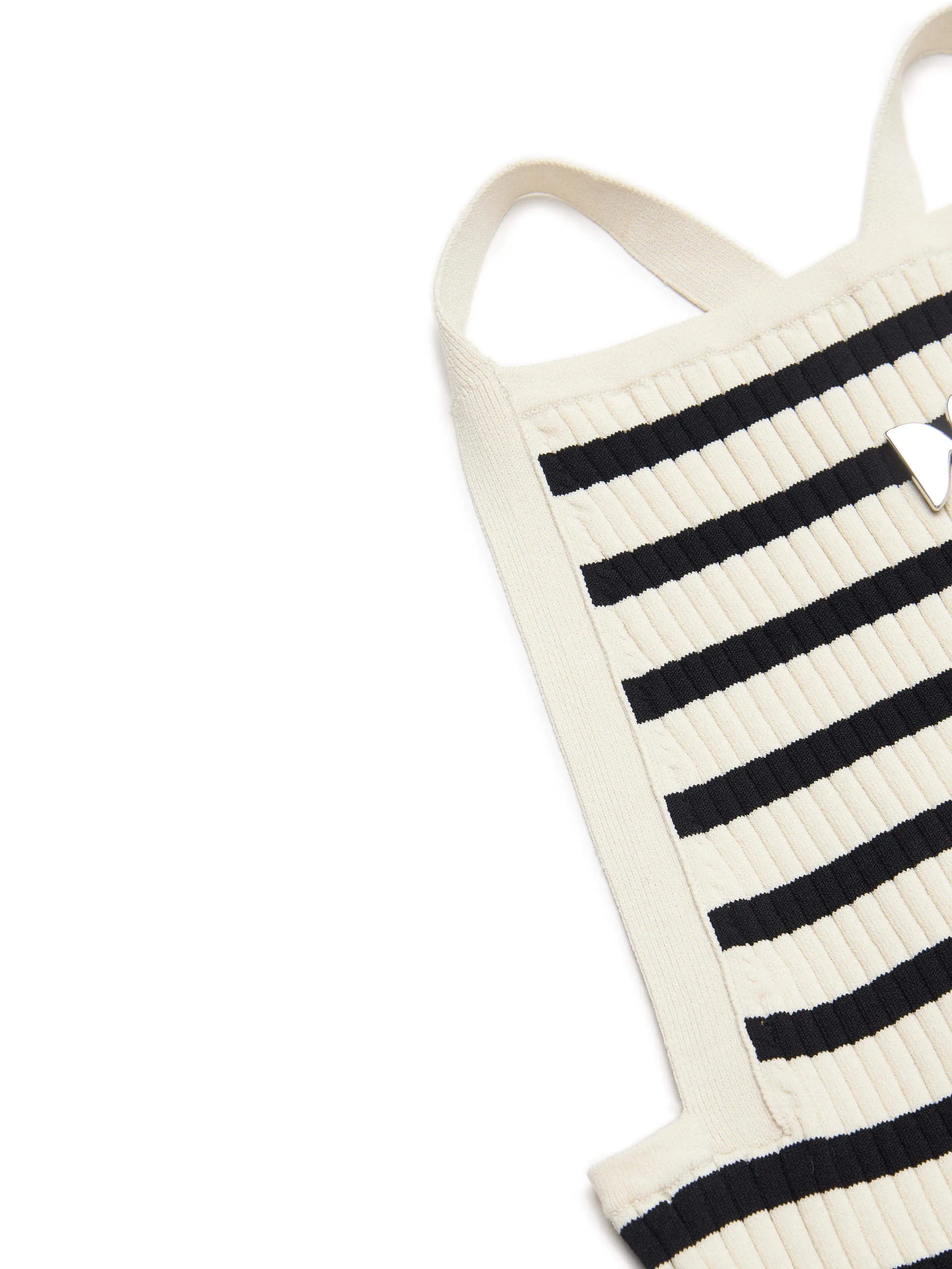 Striped Knit Tank Top