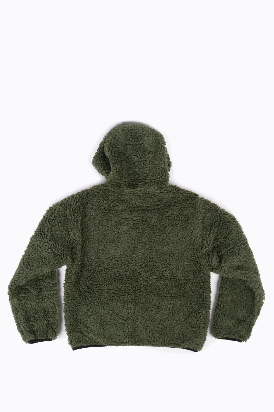 STUSSY SHERPA JACKET OLIVE
