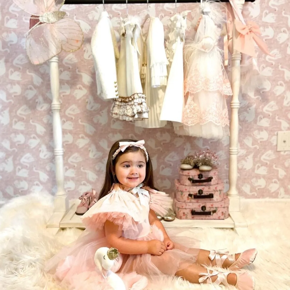 Sugar Plum Victorian Tulle Cape