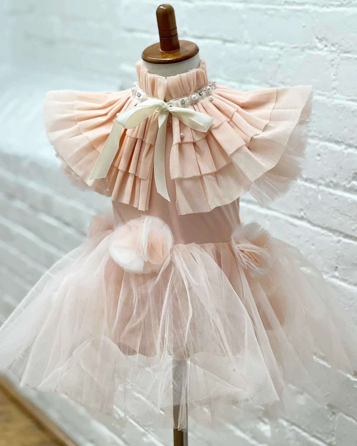 Sugar Plum Victorian Tulle Cape