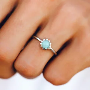 Sunkissed Ring Silver