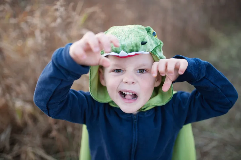 T-Rex Hooded Cape - Size 4-5