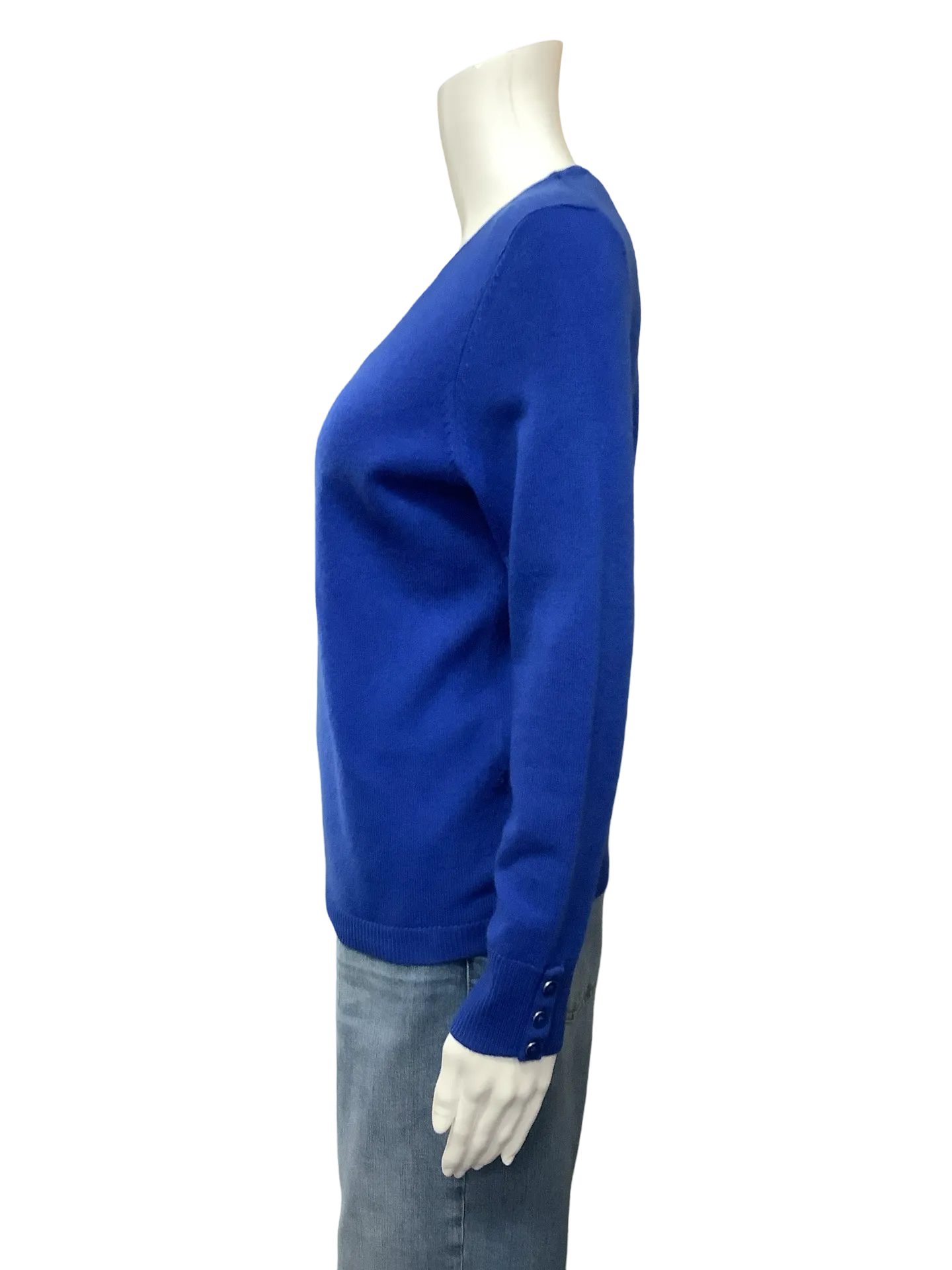 Talbots Sweater Cashmere Blue Size: M