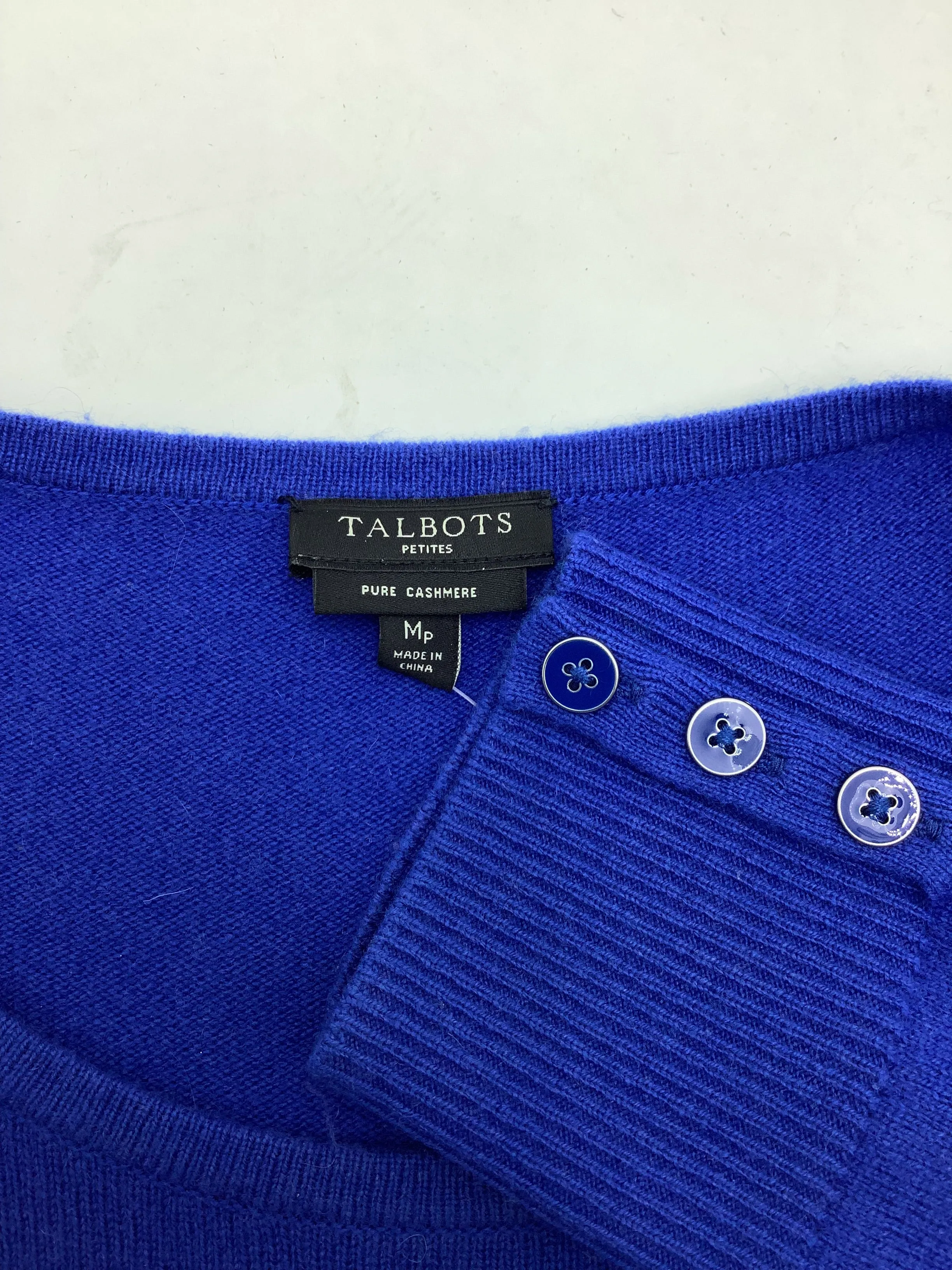 Talbots Sweater Cashmere Blue Size: M