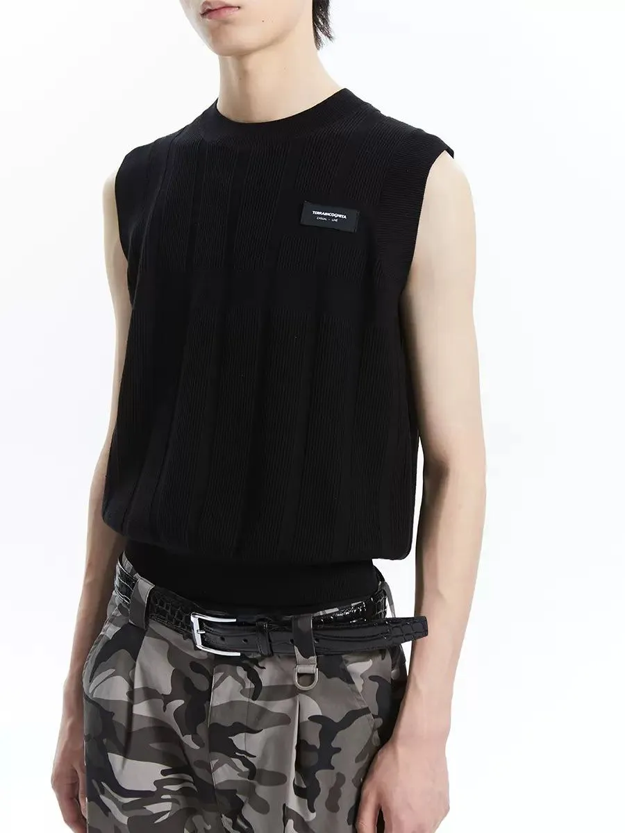 Textured Knit Tank Top