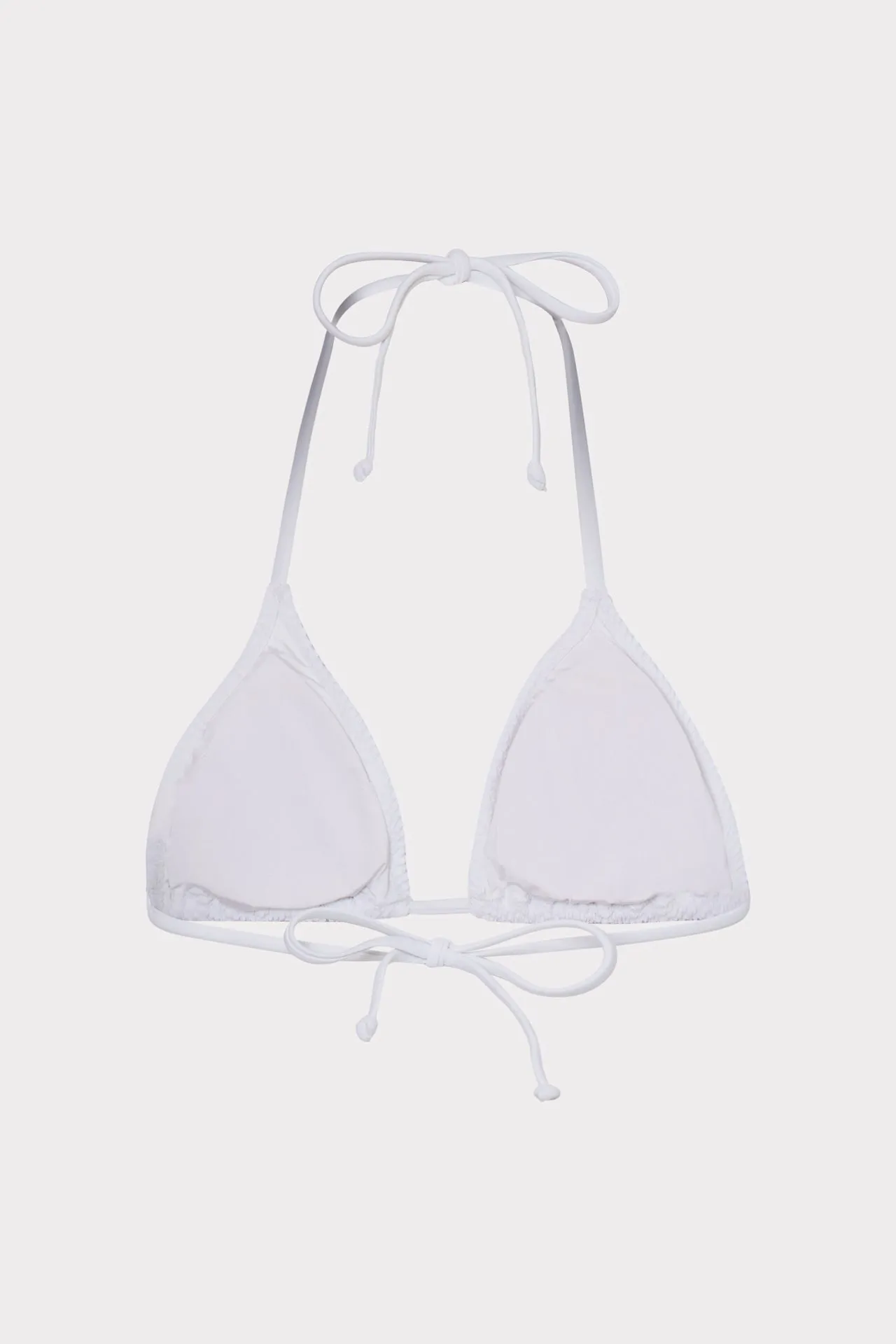Textured Triangle Bikini Top