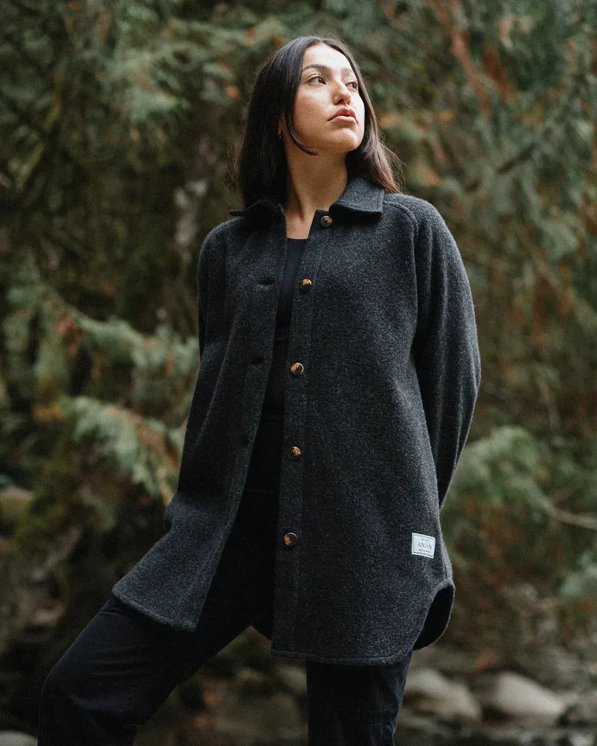 The Loft Coat in Storm- LIMITED SIZES