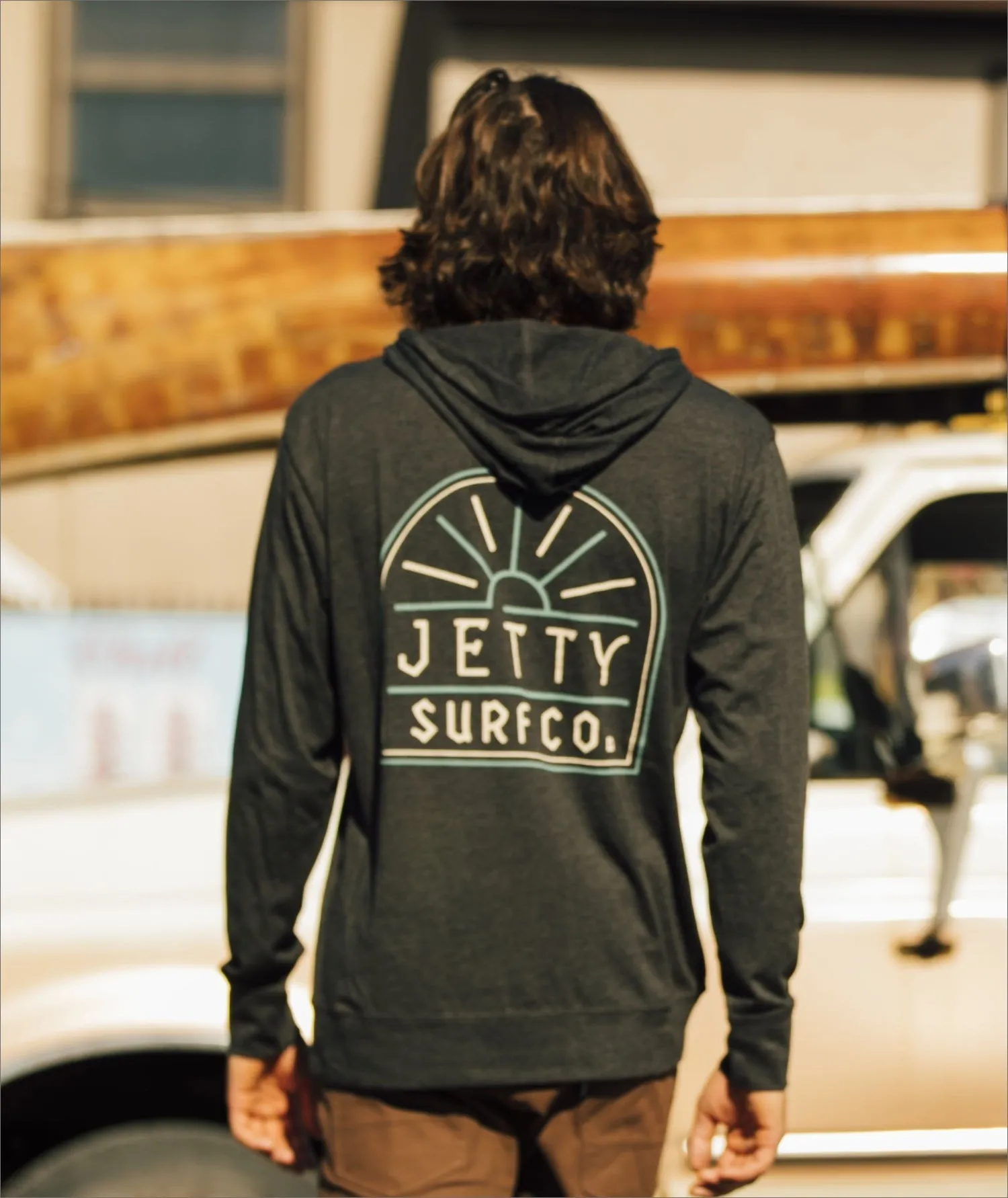 Tomorrow Hooded LST - Charcoal