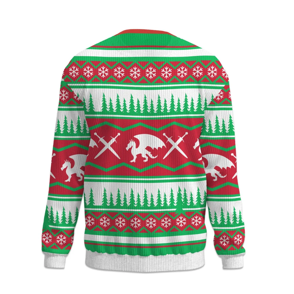 Ugly Christmas Pullover JulesRoche Official Fun Ronnie James Dio Design