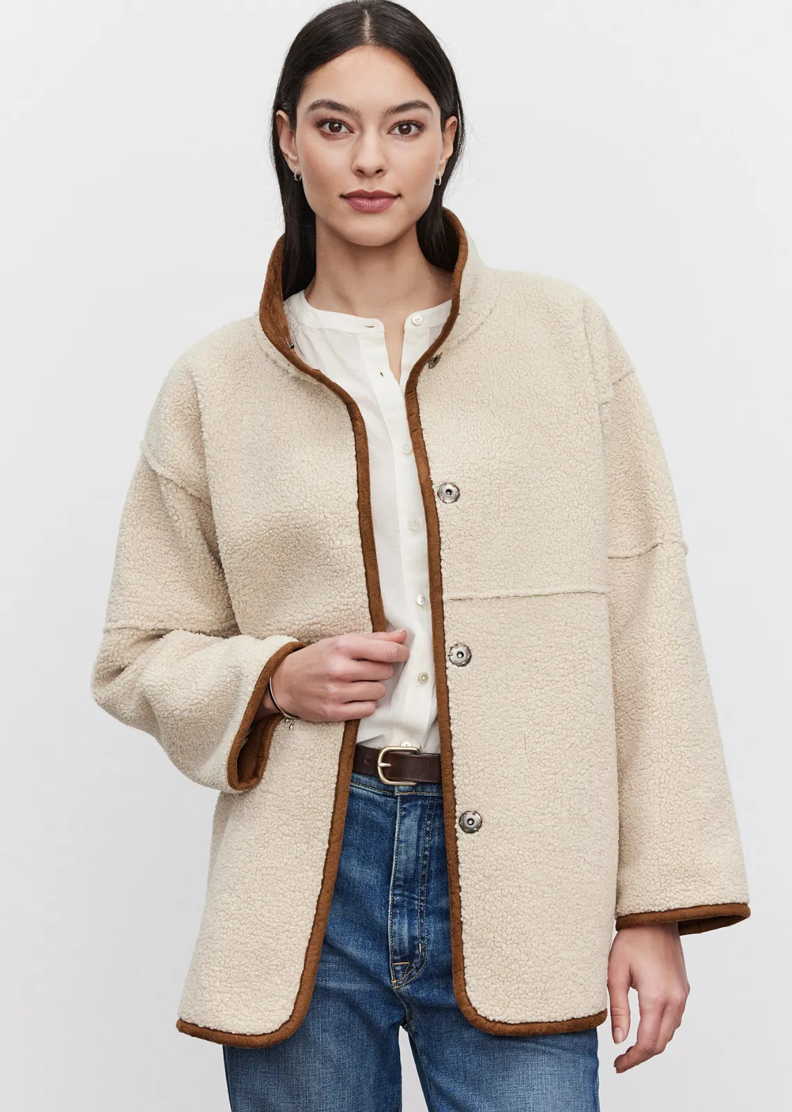 Velvet Albany Lux Reversible Sherpa Jacket
