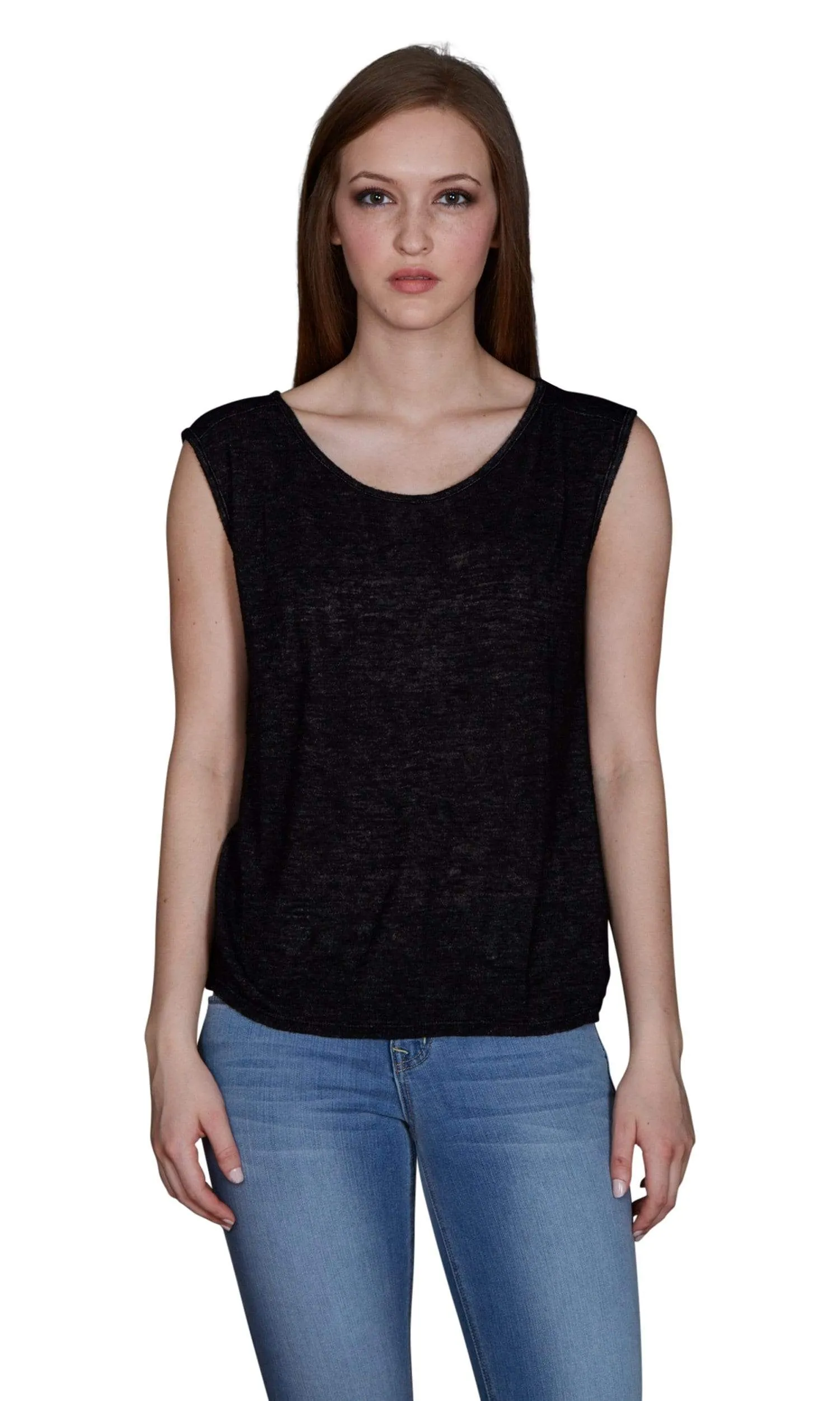 Velvet by Graham & Spencer Delia Textured Knit Round Neck Top
