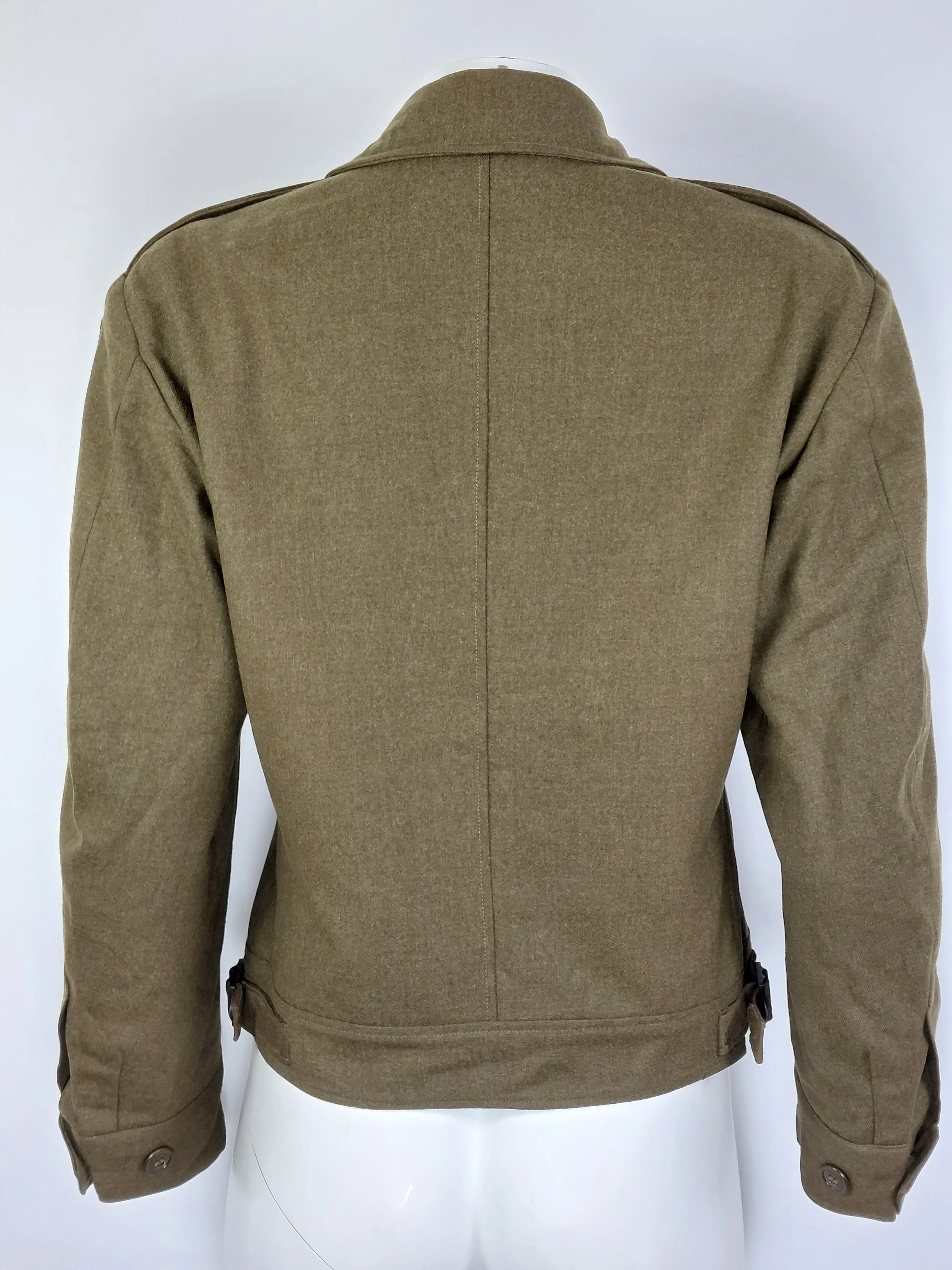 Vintage 1940/50s Ike Jacket with  US 24th Infantry Patch - S