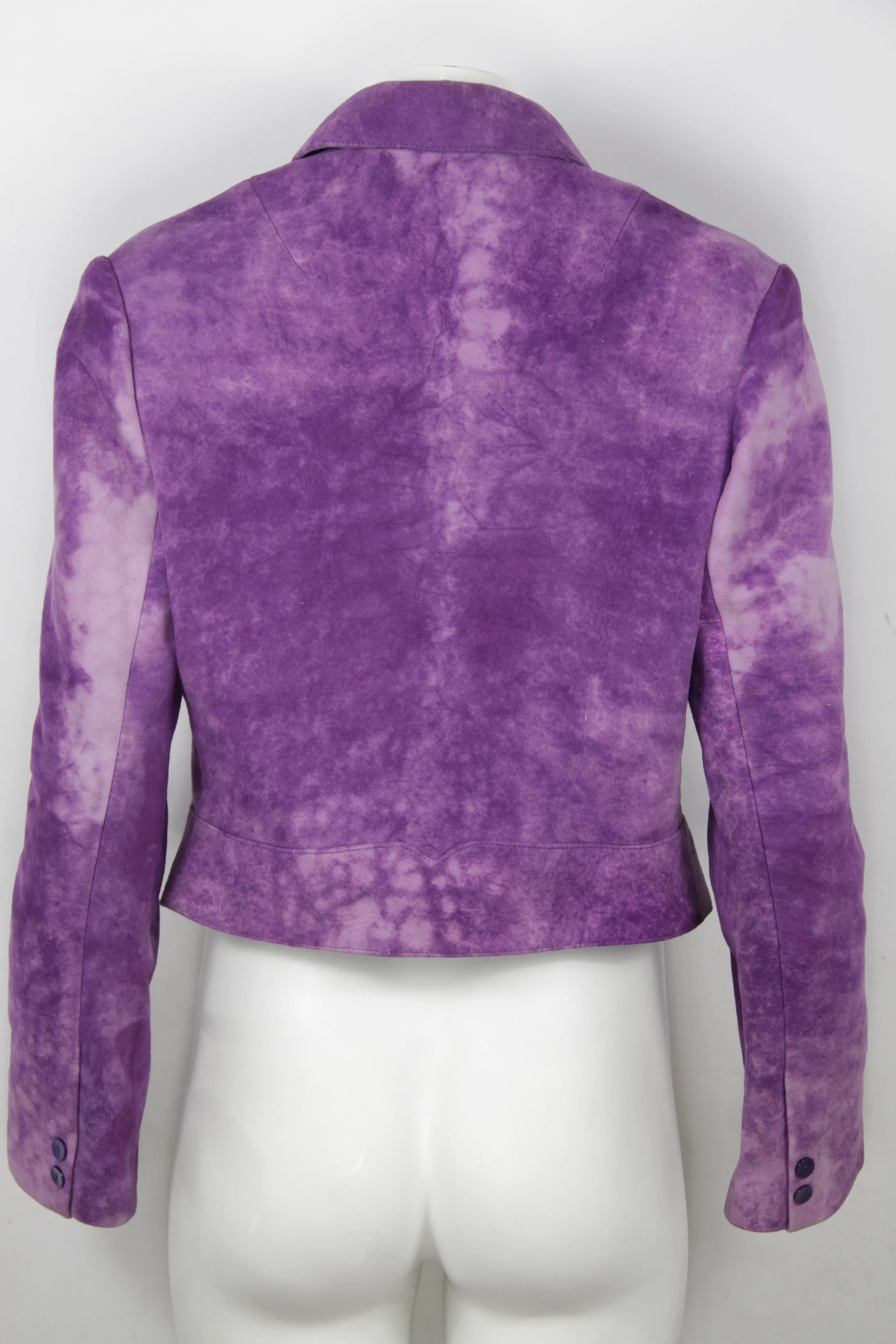 Vintage 70s Suede Cropped jacket  - S