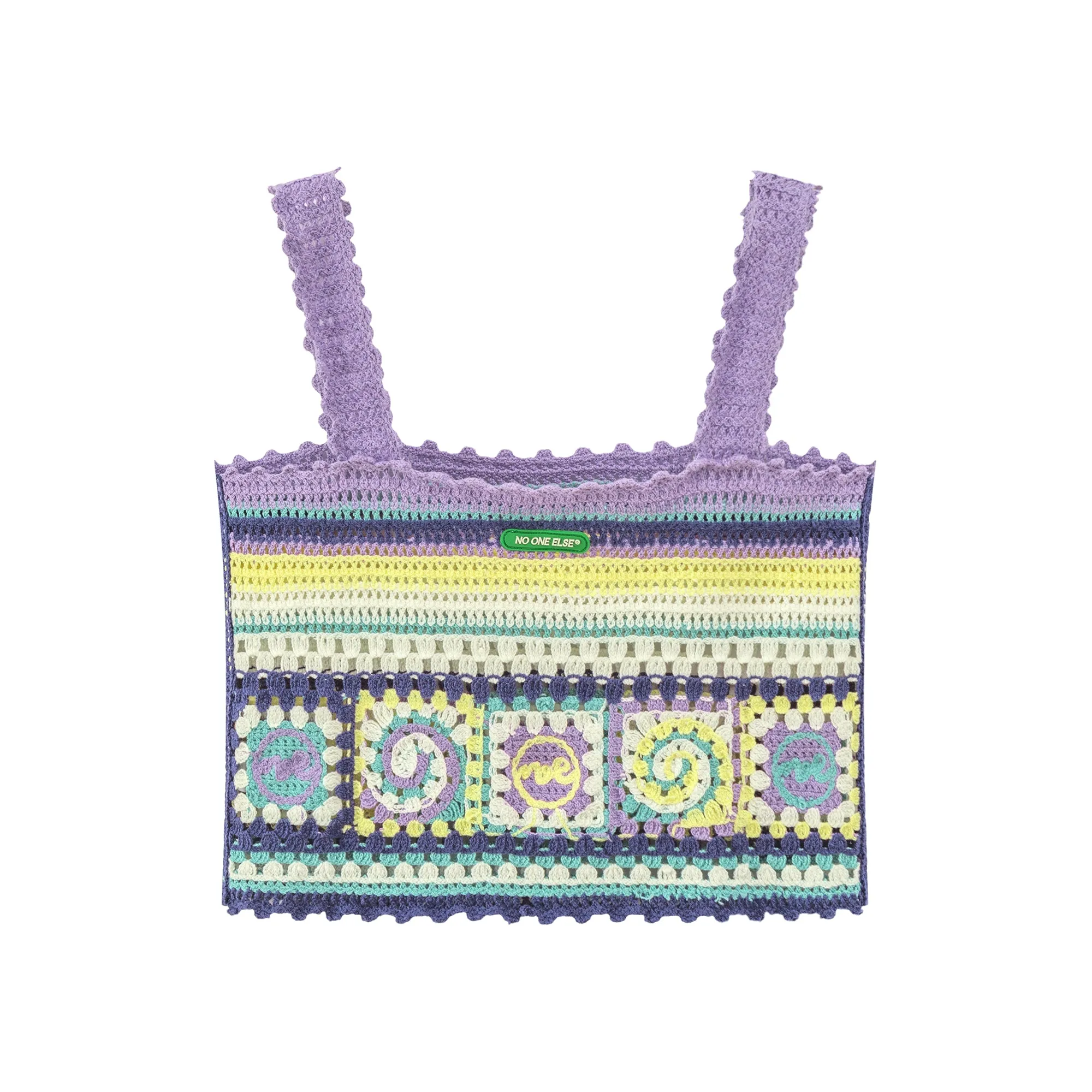 Vintage Crochet Crop Sleeveless Top