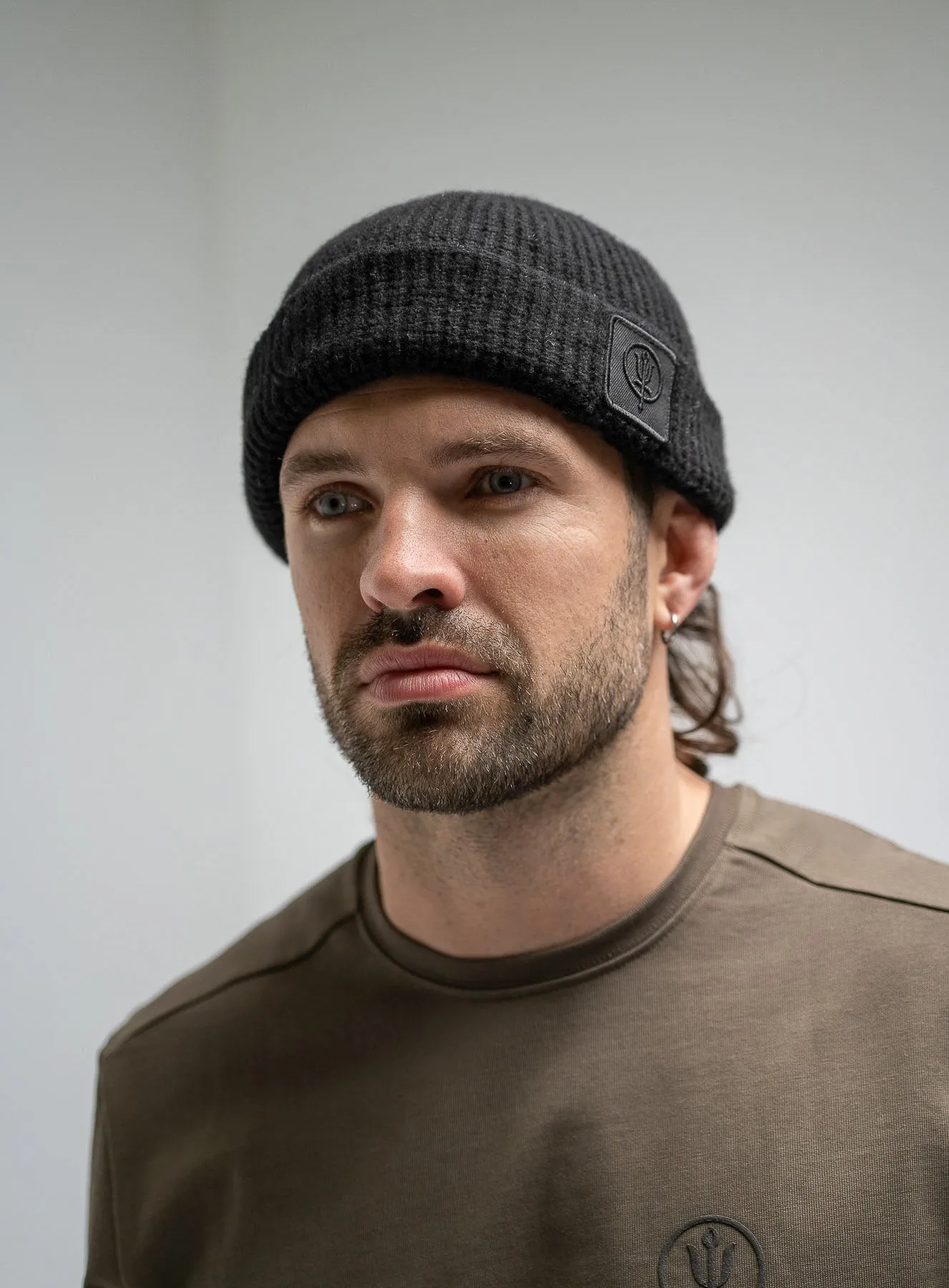 WAFFLE KNIT BEANIE