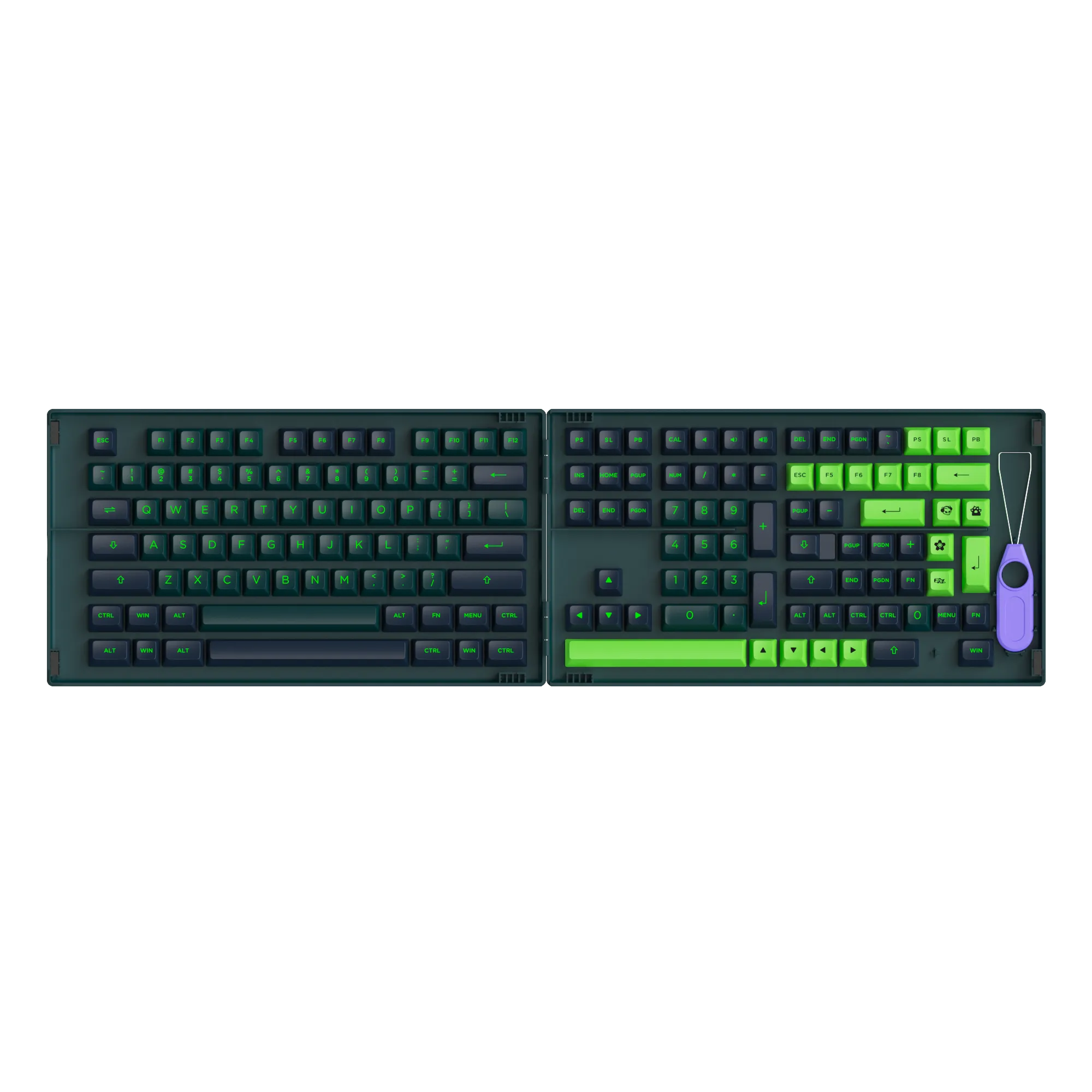 Wavez Keycap Set (226-key)