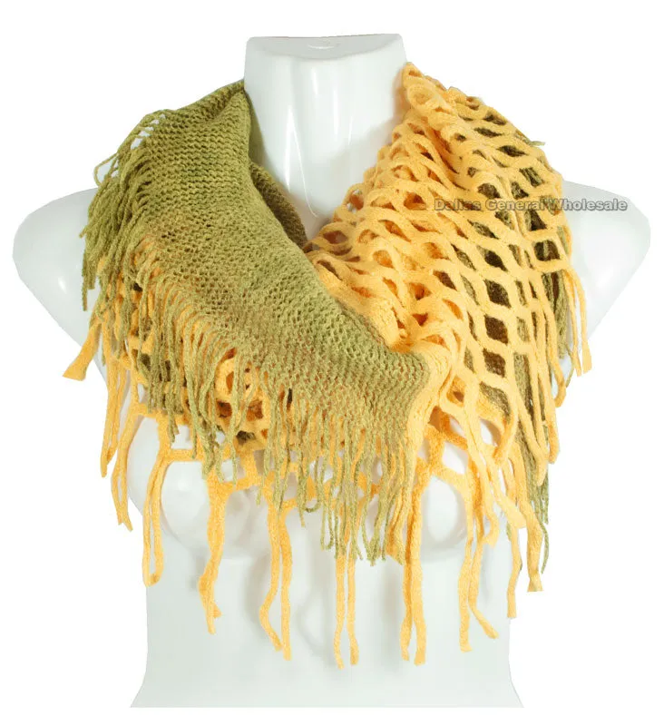 Winter Fashion 2-in-1 Infinity Scarves Wholesale
