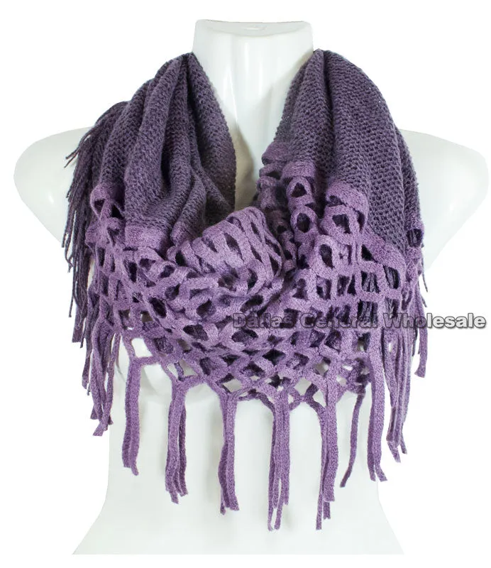 Winter Fashion 2-in-1 Infinity Scarves Wholesale