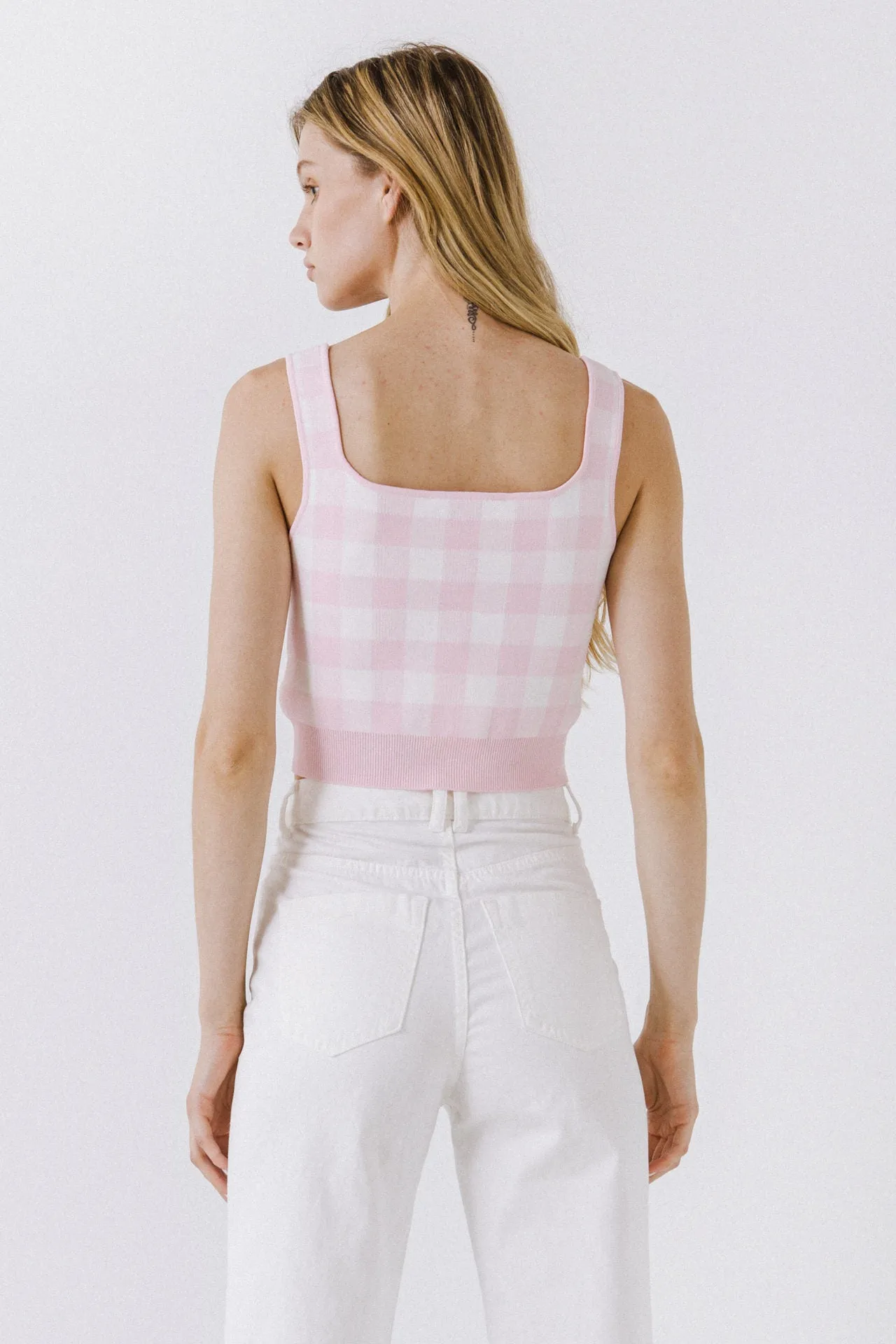 Women Knit Tank Top