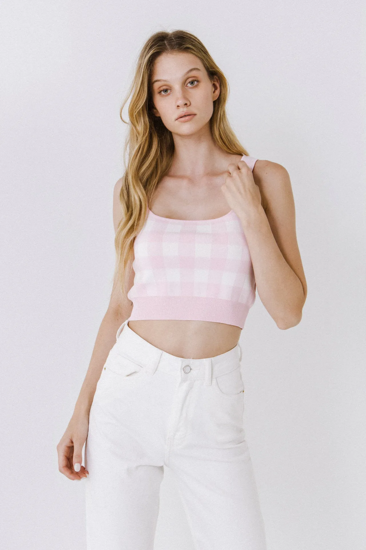 Women Knit Tank Top