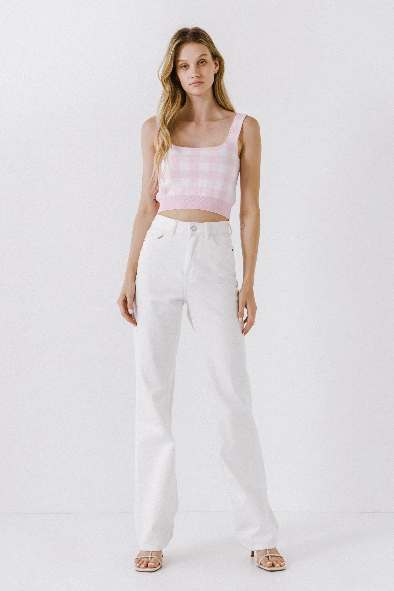 Women Knit Tank Top