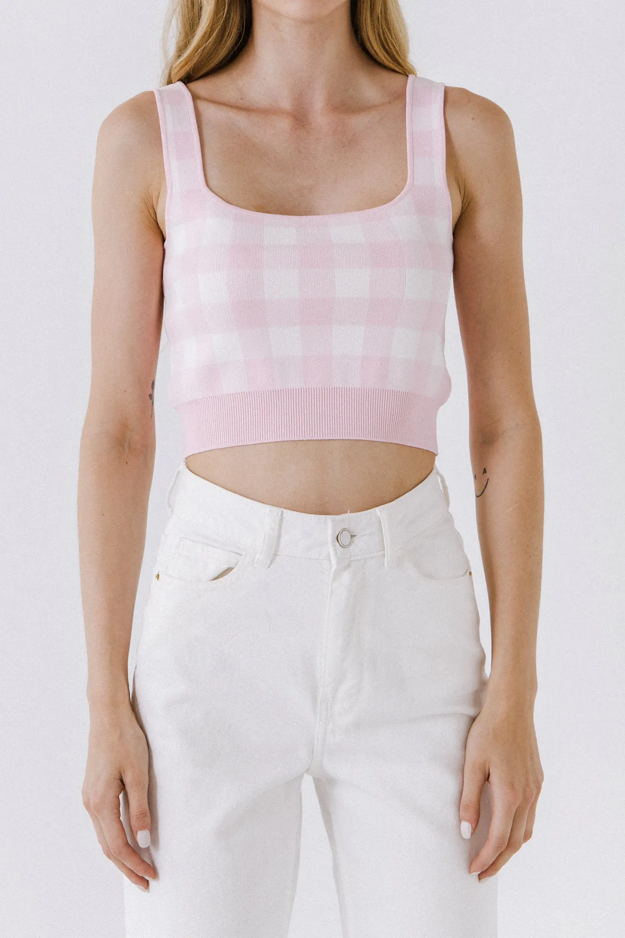 Women Knit Tank Top