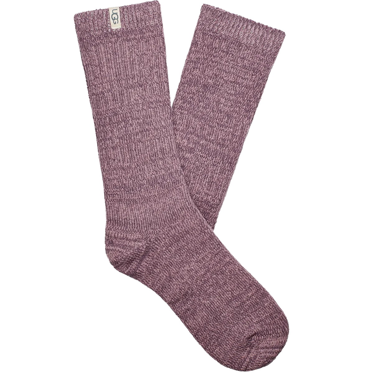 Women's Rib Knit Slouchy Crew Sock