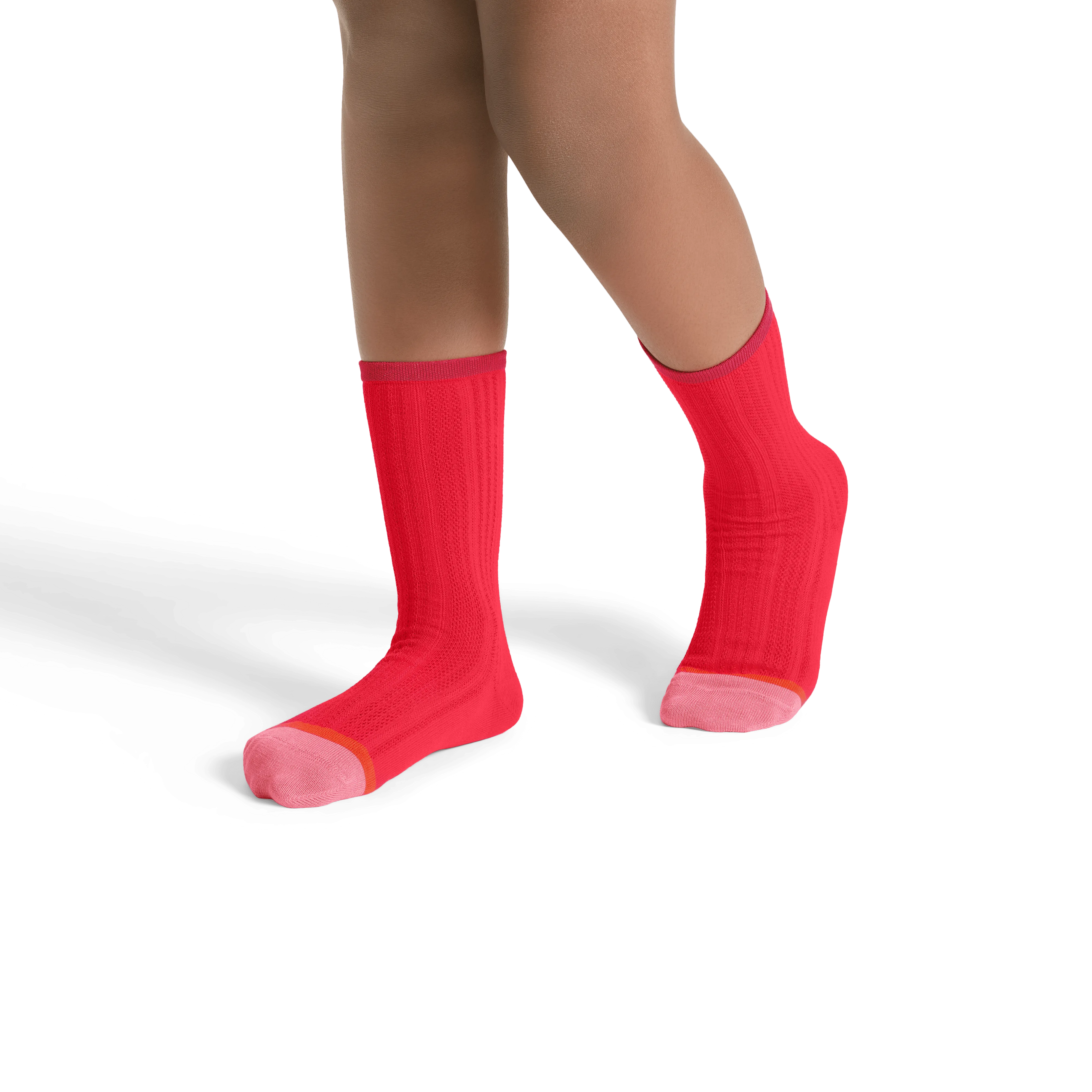 Youth Pointelle Calf Sock 4-Pack