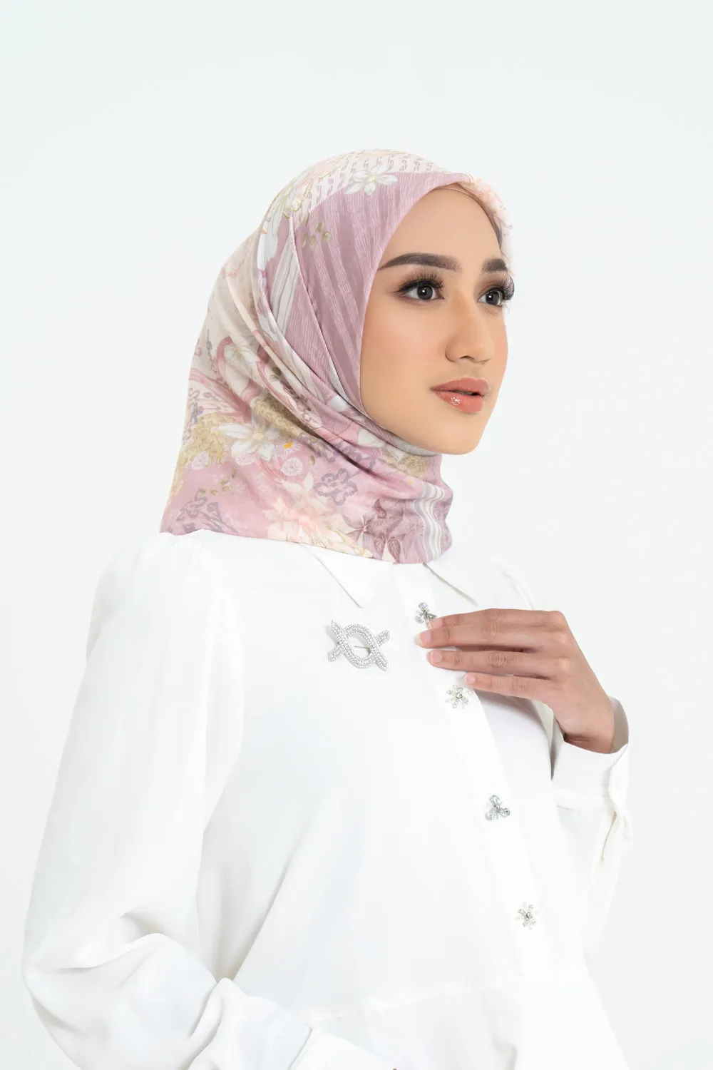 Zeya Scarf Sweet Chalk