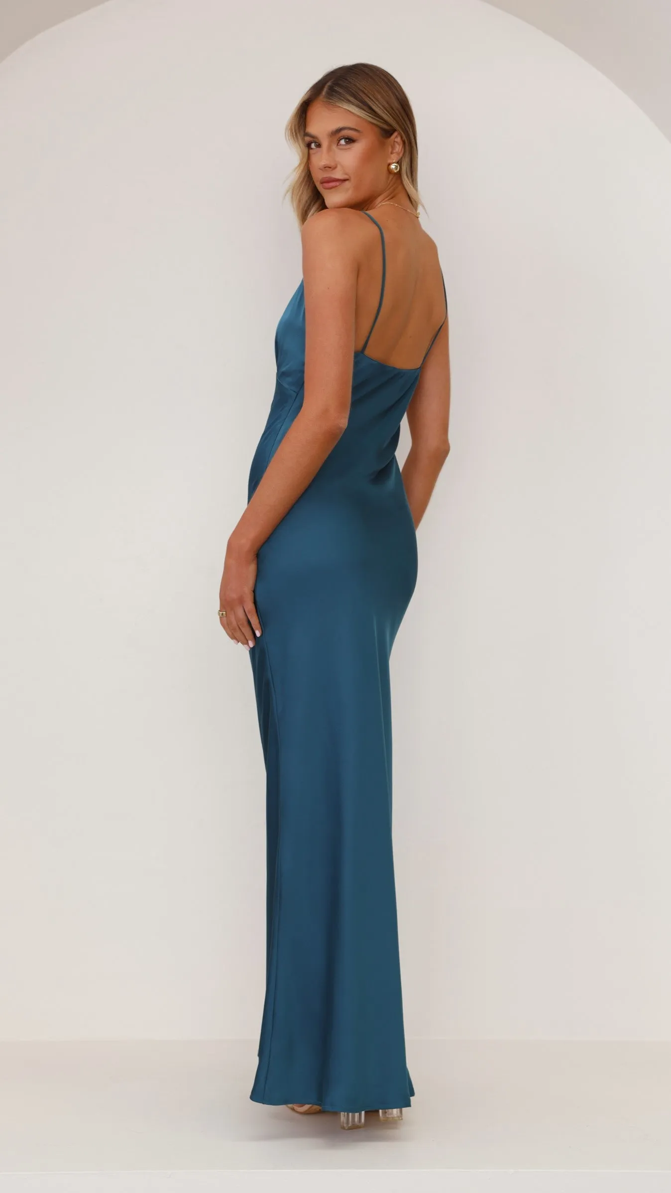 Ziah Maxi Dress - Teal